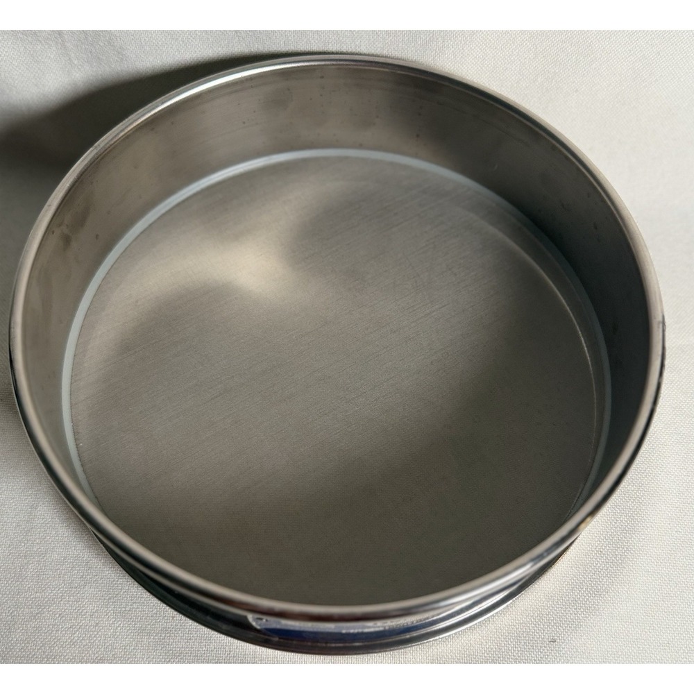 Gilson 8" Stainless Test Sieve No. 120 125µm ASTM E11 Lab Grade - MINT MESH COND - Picture 2 of 7